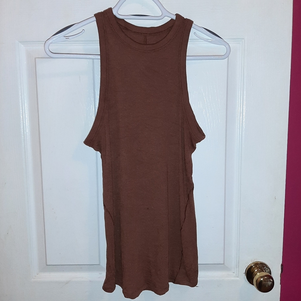 Lululemon Ribbed Highneck Tank